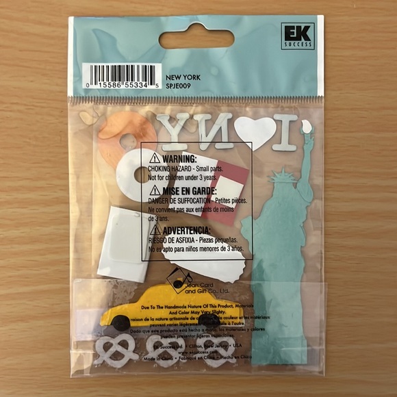 SALE⚡️3-Dimensional NYC Scrapbooking Stickers - Picture 2 of 3